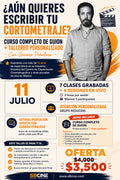 Curso + Tallereo de Guion de Cortometraje con Genaro Peñalosa